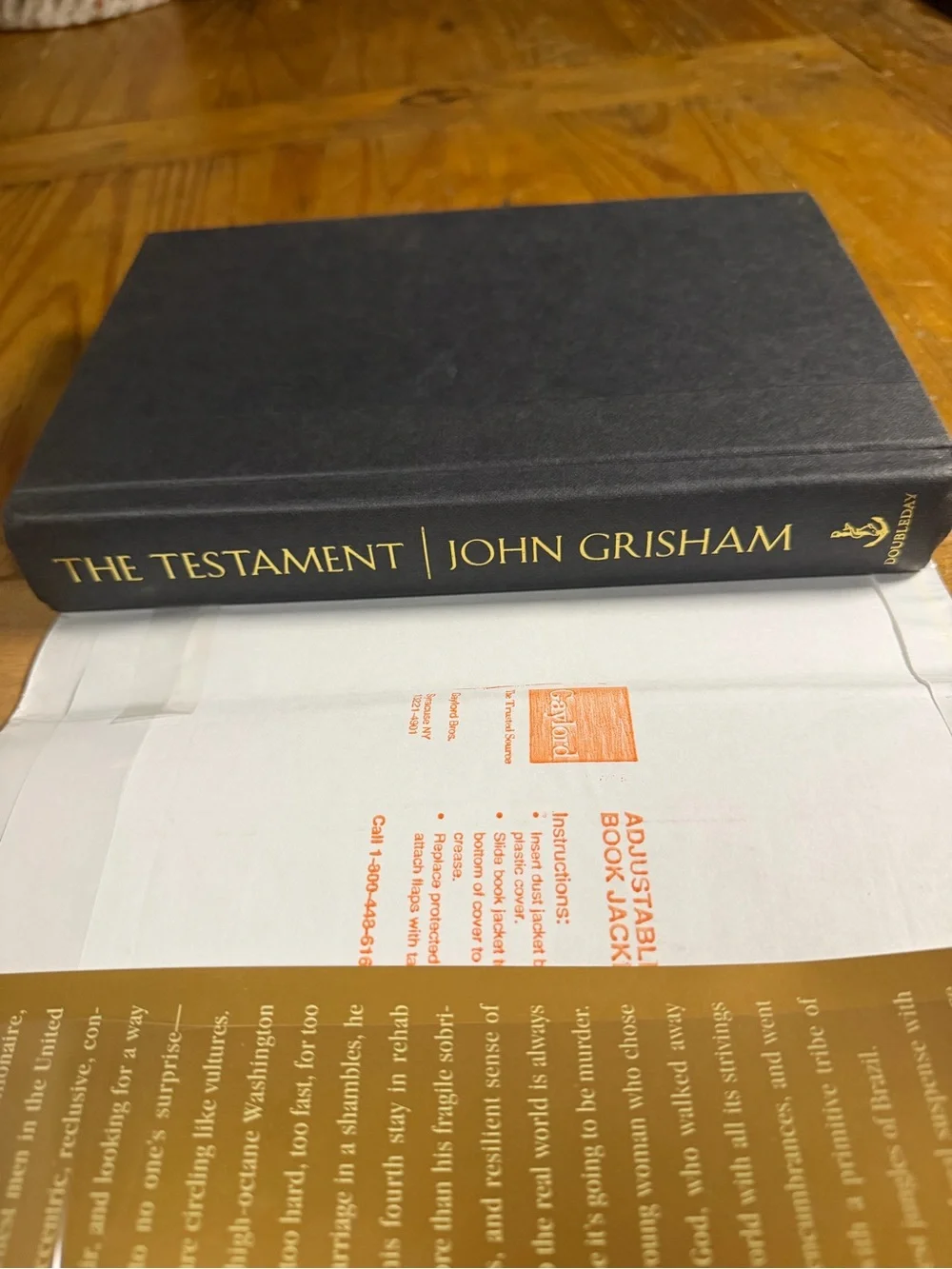 John Grisham testament by